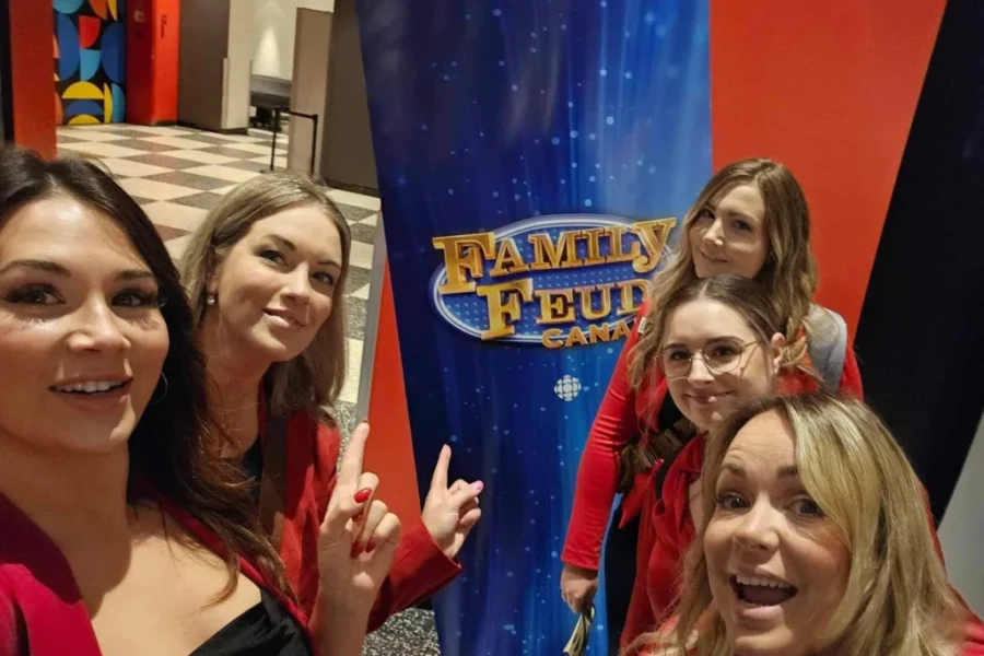 Family Feud Canada Has A South Shore Resident Competing TONIGHT! Angela Joined Me On The Wake Up Call