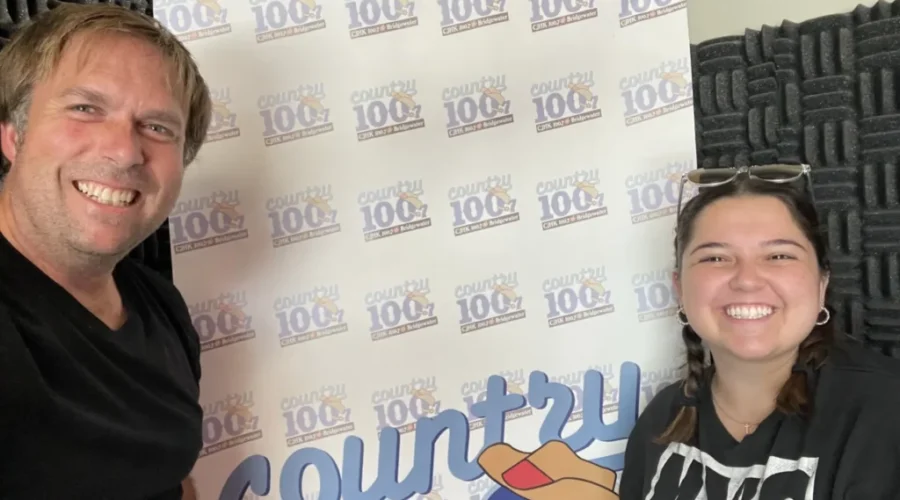 LISTEN: Jessica Russell Dropped By Country 100.7 To Debut Her Brand New Tune