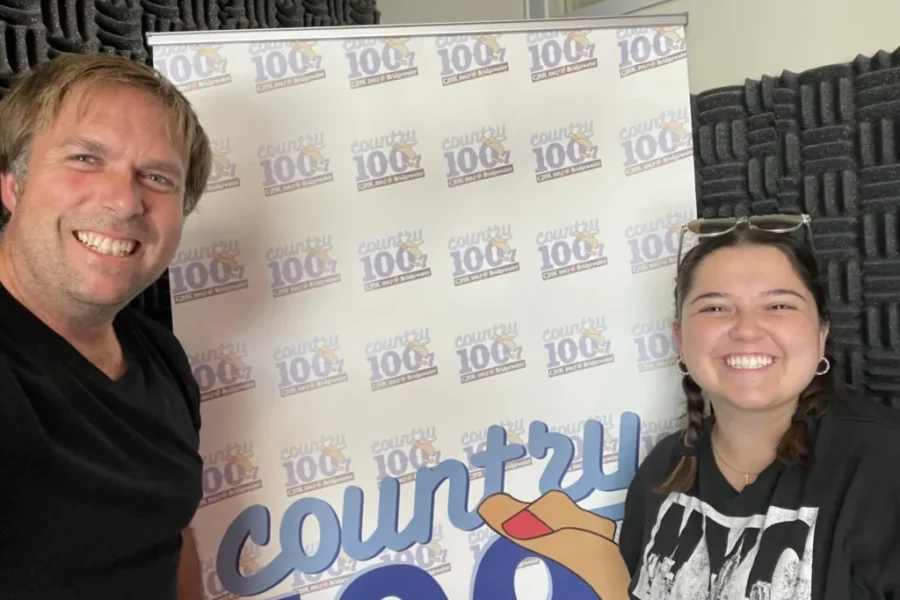 LISTEN: Jessica Russell Dropped By Country 100.7 To Debut Her Brand New Tune