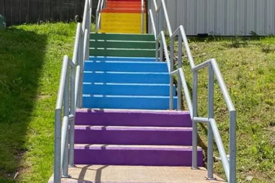 Happy Pride Month!! Have You Seen The Rainbow Stairs?