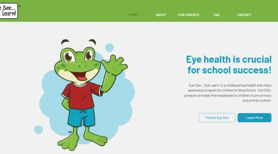 A Brand New Eye Program For Kids In Nova Scotia!