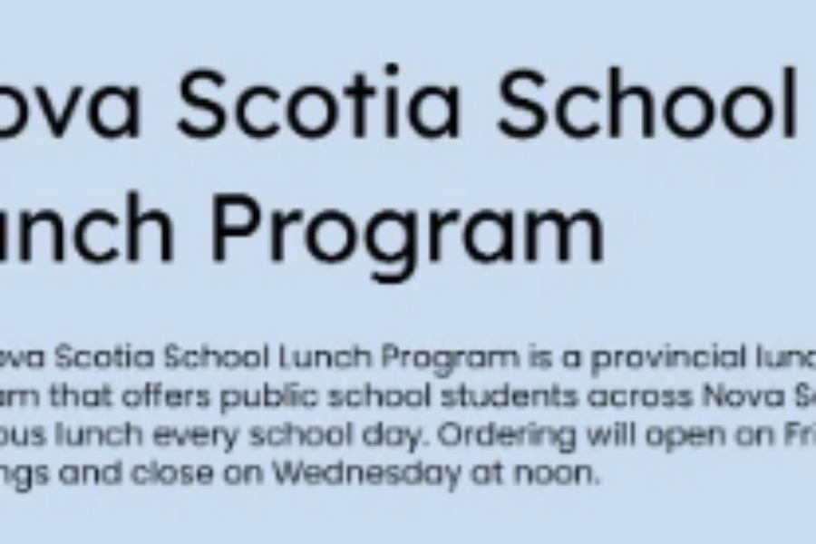 Updates for the NS School Lunch Program