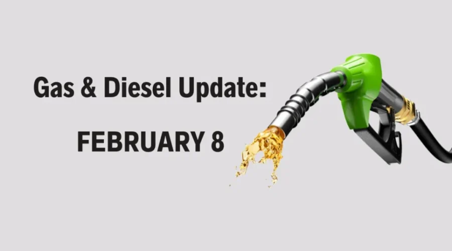 Gas price adjustment prediction – February 8th