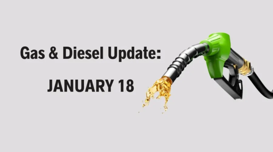 Gas Price Update- January 18th