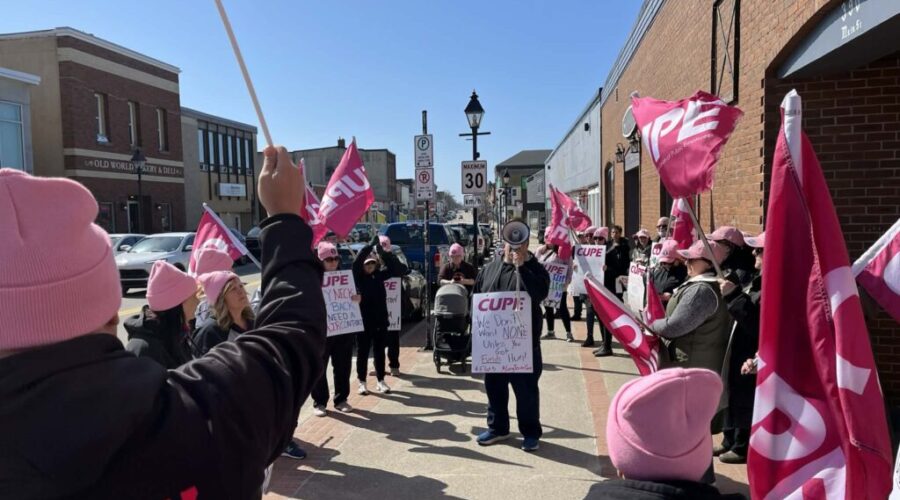 ‘Here for the fight,’ CUPE long-term care workers rally as strike looms