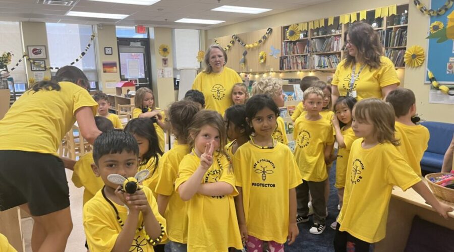 Bridgewater pre-primary students celebrate World Bee Day by protecting pollinators