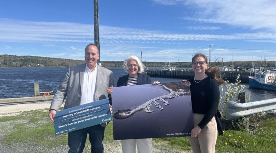 Federal funding announced for upgrades at Port Mouton Harbour