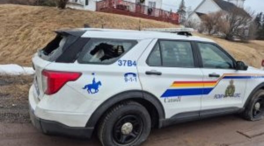 4 charged after 7 RCMP cruisers damaged during Potlotek protest